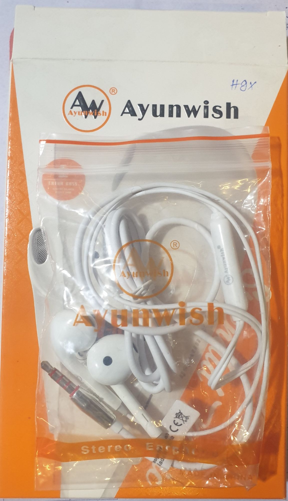 Handfree - White Earphones